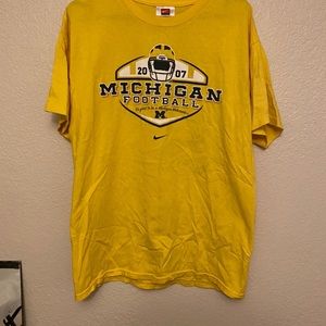 Vintage 2007 University of Michigan Wolverines Tee